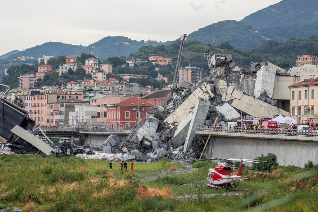 structural damage bridge collapse