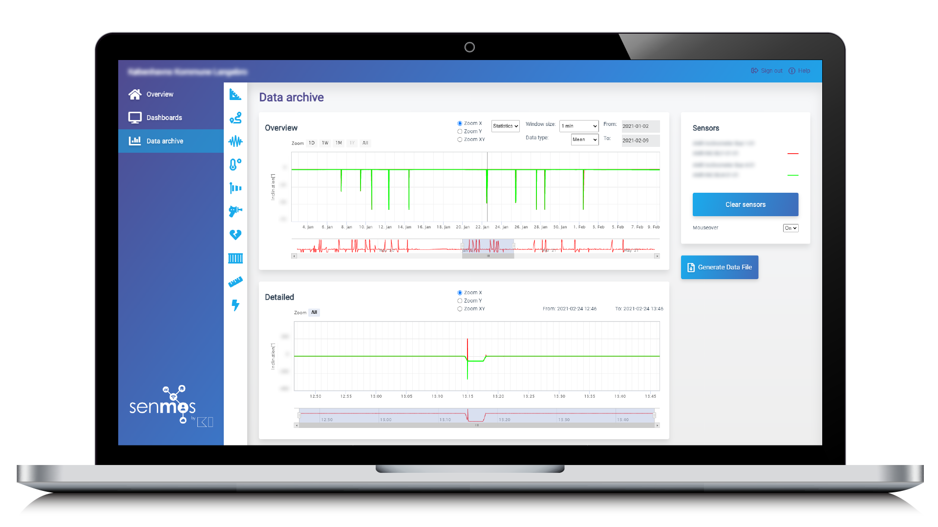 senmos monitorering cloud platform