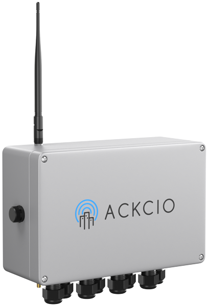 Ackcio wireless sensor node